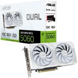 ASUS Dual GeForce RTX 5060 White Edition 8GB GDDR7 OC 超頻版