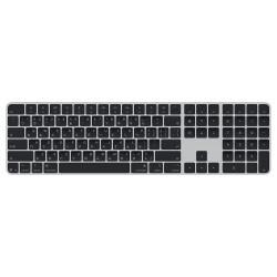 含 Touch ID 和數字鍵盤的巧控鍵盤，適用於配備 Apple 晶片的 Mac 機型 (USB–C) - 中文 (注音) - 黑色按鍵