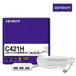 Uptech C421H USB2.0 Hub 延伸線
