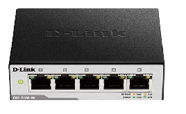 DGS-1100-05 5埠 Layer 2 Gigabit 簡易網管型交換器