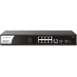 10-Port Layer 2+ Managed PoE Switch