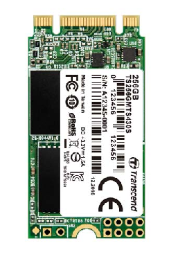 256GB  MTS430S系列 M.2 2242 SSD固態硬碟 *缺貨