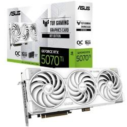 ASUS TUF Gaming GeForce RTX 5070 Ti 16GB GDDR7 BTF White OC 超頻版