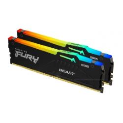 FURY Beast RGB 獸獵者 64GB(32G*2) DDR5 6000 雙通道 黑色散熱片