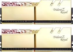 皇家戟 DDR4-3200 8G*2 (金色)- Trident Z Royal RGB 超頻記憶體