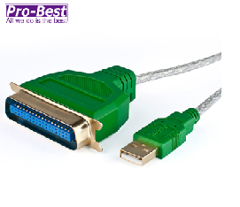 USB to IEEE1284 標準印表機高速連接線