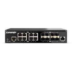 半機架寬 16埠 全10GbE L2 Web 網管型交換器