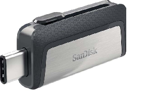 SDDDC2 Ultra 256GB USB3.1(Type-C+Type-A)雙用隨身碟(OTG)