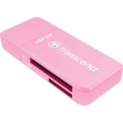 RDF5 高速USB 3.1 SD記憶卡雙槽讀卡機-粉紅