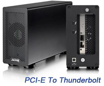 雷霆 Thunderbolt 2 轉 PCIe 外接擴充裝置  (T2PC-TIA)