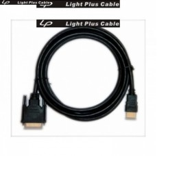 LPC-1238 HI-SPEED DVI公 - HDMI公 1.8米 傳輸線