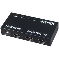 HDMI 4K2K影音分配器 1進2出