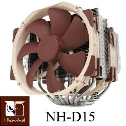NH-D15 雙塔雙扇六導管靜音CPU散熱器