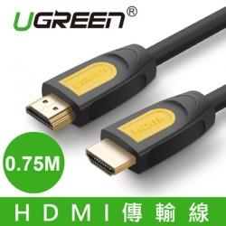 HDMI2.0 傳輸線 0.75M Black Orange版/Yellow