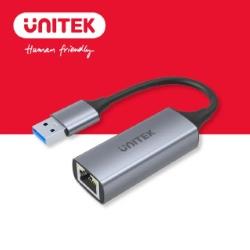 鋁合金USB3.1 Gen1 USB-A轉RJ45有線網卡